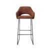 Yanai - Tuscan Terra, Barstool Slide Black