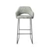 Yanai - Soft Sage, Barstool Slide Black