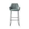 Noto - Real Teal, Barstool Slide Black