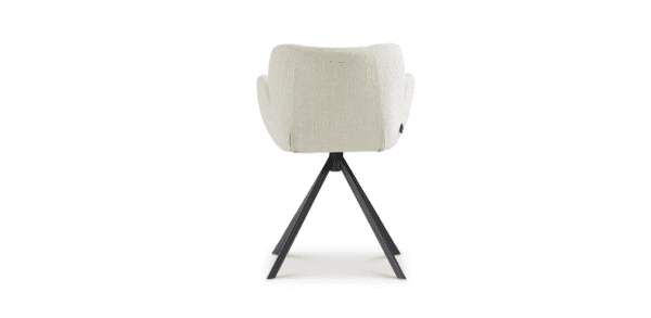 Alternative view of Eetkamerstoel Falco draai - Baran - Naturel - zwart